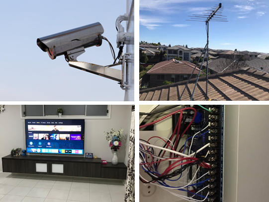 Antenna installation in Campbelltown